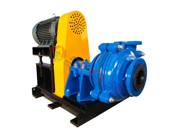 Rubber Lined Slurry Pump